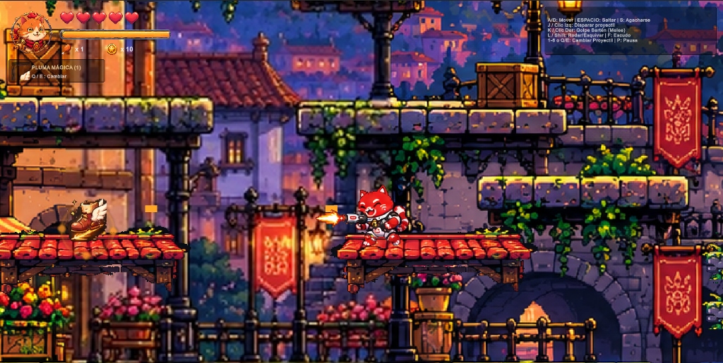 Mao Wars // 2D Combat Platformer